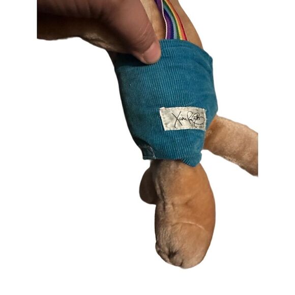 VINTAGE 1983 CABBAGE PATCH KIDS KOOSAS DOG BLUE PANTS STUFFED ANIMAL PLUSH TOY - Picture 5 of 9